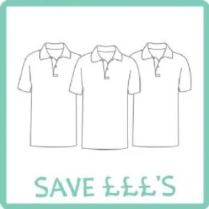 Ringstead Primary 3 Poloshirts with Logo Bundle