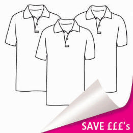 PRE Order Irchester 3 Poloshirts with NEW Logo Bundle
