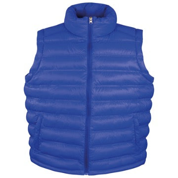 45 Road Club Female Royal BodyWarmer with Logo