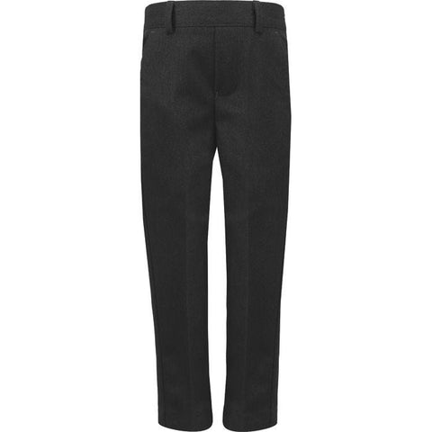 Banner Slim Fit Junior Boys Charcoal Trousers