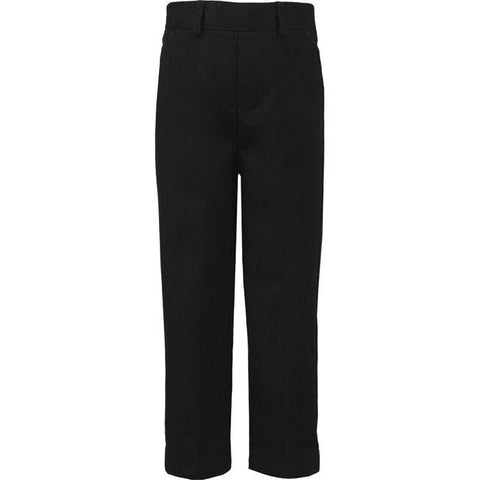 Banner Relaxed Fit Junior Boys Black Trousers
