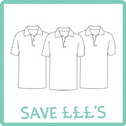 Green Park 3 Poloshirts with Logo Bundle