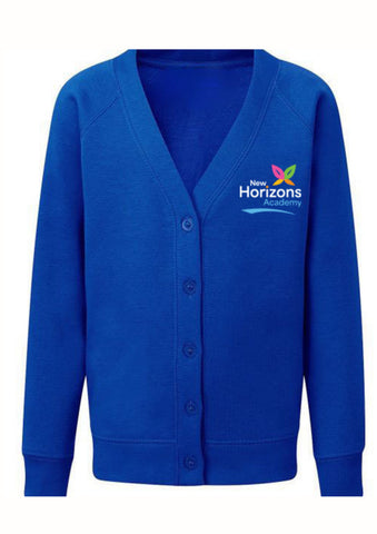 New Horizon Academy Sweatcardigan with Logo