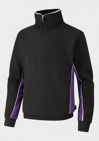 Greenfield Staff 1/4 Zip Top with Logo on Left Chest