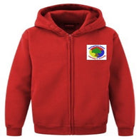 Denfield Red PE Zoodie with Logo