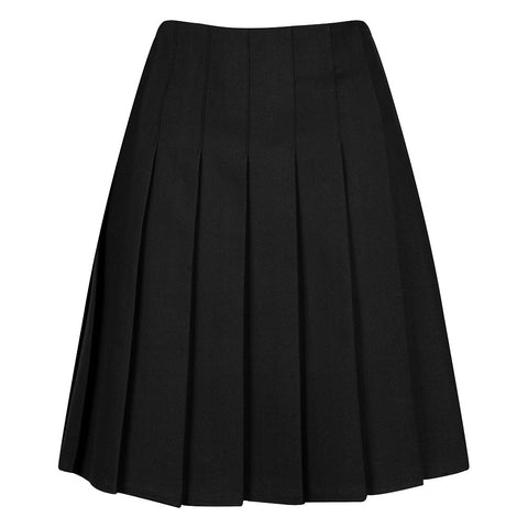 Sir Christopher Hatton Academy Stitch Down Black Pleated Skirt