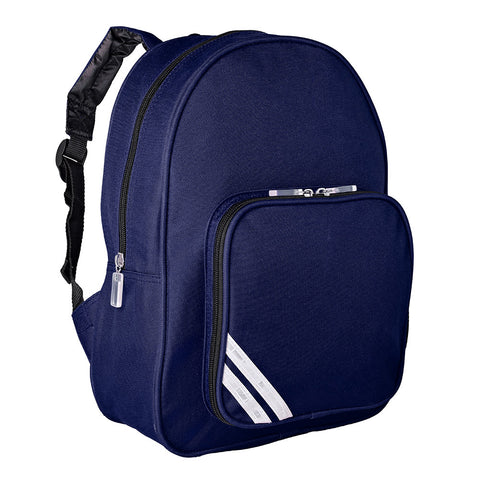 Wollaston (Infant) Navy Backpack with Logo