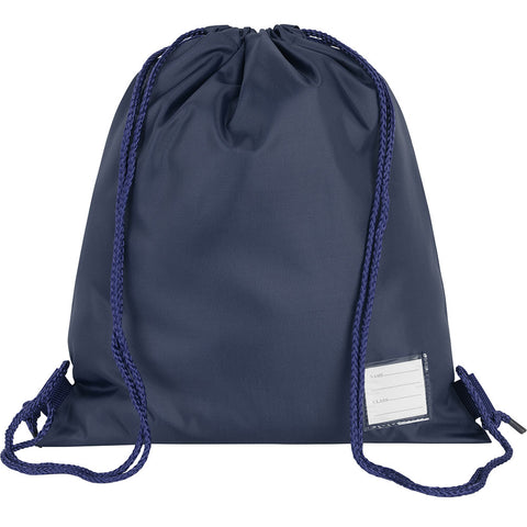 Pre Order Sept 26 Denfield Park Primary Navy Nylon PE Bag