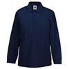 Wollaston Primary Long Sleeve Poloshirt with Logo Key Stage 1