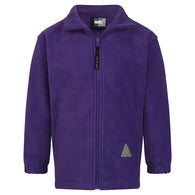 Our Lady's Pre School Staff Purple Fleece with Logo
