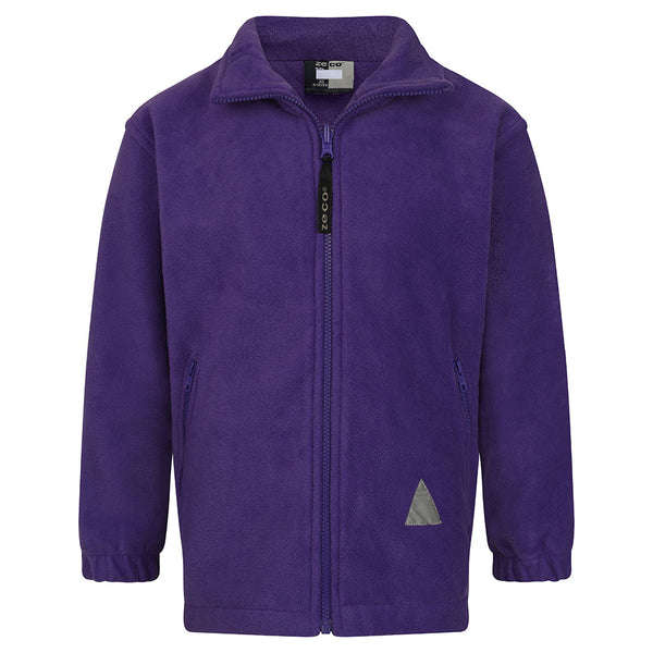 Our Lady's Pre School Staff Purple Fleece with Logo
