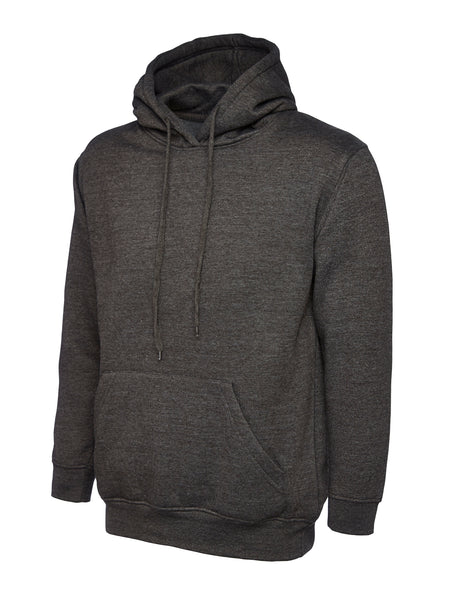 Wrec-ers Running Club Charcoal Hoodie with Logo