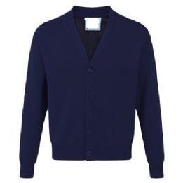 Irchester Midnight Sweatcardigan with Logo
