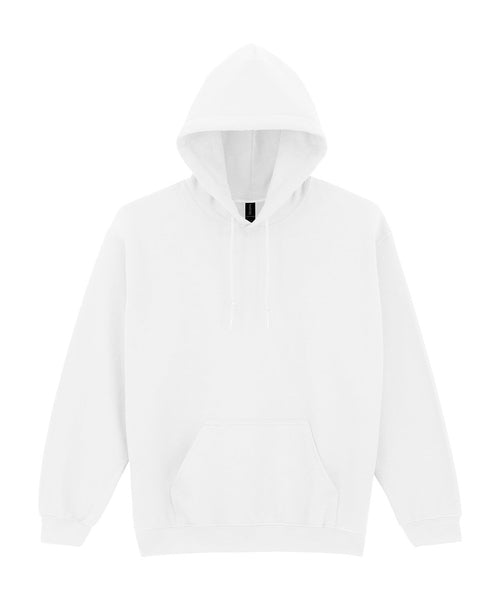 Wellbeing Runners White Hoodie with Logo on Front and Back