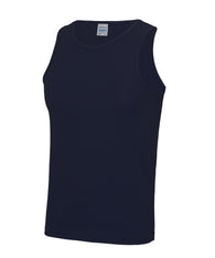 Abbey Joggers Cool Smooth Unisex French Navy Vest with Logo