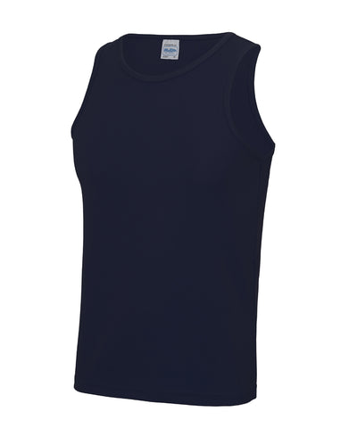Abbey Joggers Cool Smooth Unisex French Navy Vest with Logo