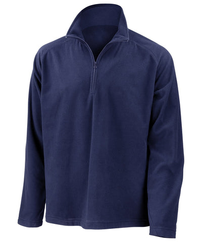 Ringstead STAFF Navy 1/4 Zip Micro Fleece with Logo