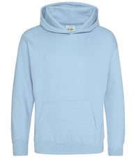 St Lawrence 2026 Leavers Hoodie in Sky Blue with Back Print