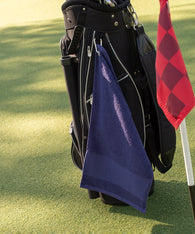 Dandara Navy Golf Towels with Logo