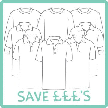 The Avenue Infant 3 Sweatshirts / 5 Polo Shirts Bundle with Logo