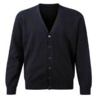 Christopher Reeves Cotton Knitted Cardigan with logo
