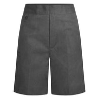 Boys BS3074 Zeco Grey Elastic Back Pull up Shorts