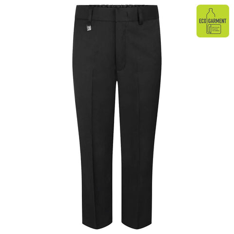 Zeco Boys BT3050 Waist Adjuster Black Trousers