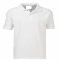The Bramptons Primary Poloshirt with logo available in White or Royal
