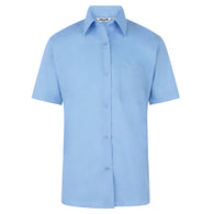 Banner Twin Pack Girls Short Sleeve Sky Blue Blouses