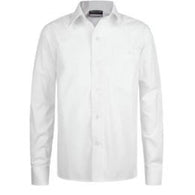 Zeco BS3094 White Boys Long Sleeve Shirts