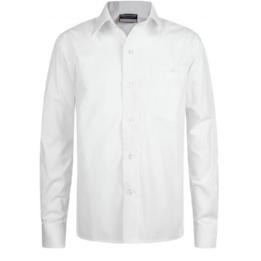 Zeco BS3094 White Boys Long Sleeve Shirts