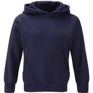 Obelisk Explorers Scout Unit Navy Hoodie with Embroidered Logo on Front and Back