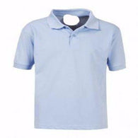 St Lawrence Sky Blue Poloshirt with Logo