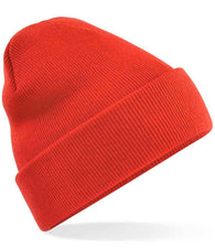 Running Buddies Red Beanie Hat with Logo