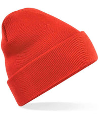 Running Buddies Red Beanie Hat with Logo