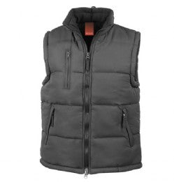 Team Balancise Black Bodywarmer with Logo