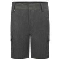 Boys BS3077 Zeco Grey Cargo Shorts