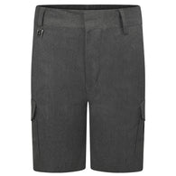 Boys BS3077 Zeco Grey Cargo Shorts