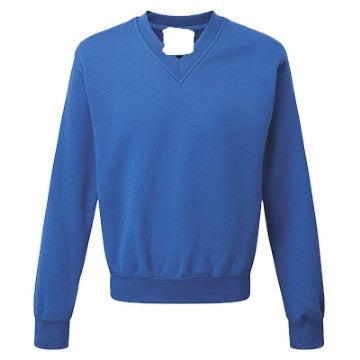 Grendon V Neck Jumper Royal