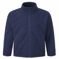 Ruskin Junior Navy Fleece with Logo