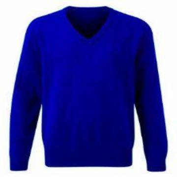 St Lawrence Unisex Cotton Knitted Jumper with Logo