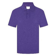 Chelveston Road Purple Poloshirt with Logo