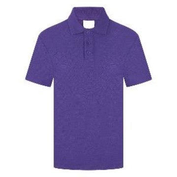 Chelveston Road Purple Poloshirt with Logo