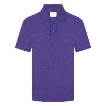 Chelveston Road Purple Poloshirt with Logo