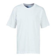 Ruskin Junior White PE Teeshirt with Logo