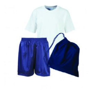 Ruskin Junior PE Kit with Logo on Teeshirt and Bag