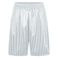 White Shadow Stripe Shorts